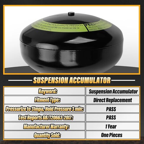 Rear Suspension Accumulator Fit For Land Cruiser 1999-2007 | Fit For LX470 1998-2007, OE 49151-60010 4915160010 in Saudi Arabia
