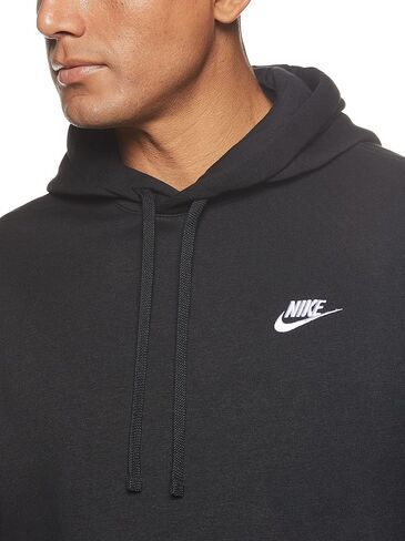 NIKE Pull Over Hoodie, Charcoal Heather/Anthracite/White, XX-Large in Kuwait