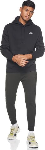 NIKE Pull Over Hoodie, Charcoal Heather/Anthracite/White, XX-Large in Kuwait