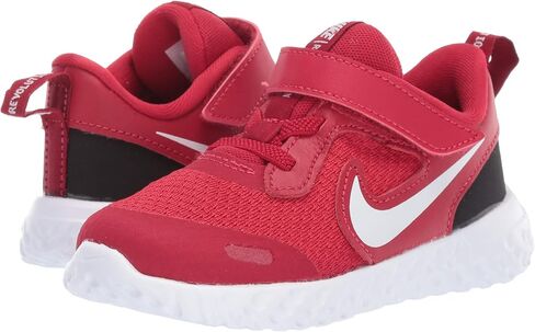Nike Baby Revolution 5 Velcro Running Shoe, Black/White-Anthracite, 8C Regular US Toddler in Saudi Arabia