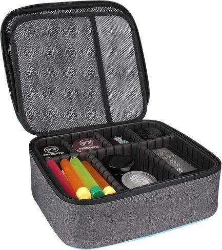 FIREDOG Smell Proof Bag with Combination Lock, Large Odor Proof Case Containers Pouch for Travel Storage(Gray) in Saudi Arabia