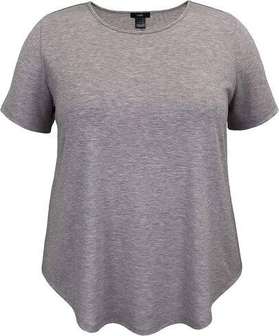 LEEBE Women and Plus Size Short Sleeve Print Top II (Small-5X) in Saudi Arabia