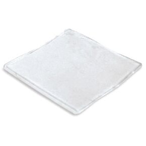 Silipos 081196559 Gel Adhesive Squares, 4" x 4", Pack of 2