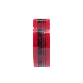 1 Roll- Tamper Evident Security Packaging Tape 2" (50 mm) x 55 Yards, 3.2 Mil - with Red and White Opened Void Message When tampered for Sealing Boxes, envelopes, or Cards