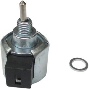 Carburetor Fuel Shut Off Solenoid for Kawasaki FR651V FR691V FS730V FH430V FH541V FH580V 4 Stroke Engine Motor Replaces Cub Cadet 21188-7002