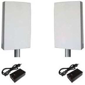 New! EZBR-Dual-AC-Dual Radio, High Power, Outdoor Wireless Bridge System 2.4GHz and 5GHz, 867Mbps Data Rate, Up to 3 Miles Range