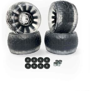 IWONDER Cloud Wheel 120mm Discovery Electric Skateboard Wheels براءة اختراع رغوة التخميد الأساسية جميع التضاريس على الطرق الوعرة شفافة يوريتان Longboard عجلات (لا تنطبق على محور المحرك)