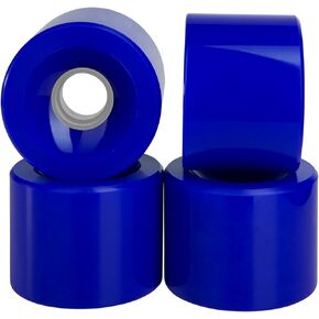 Cal 7 Longboard Skateboard 70mm Solid Gel Colors Wheels (Set of 4)