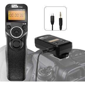Pixel Timer Shutter Release Remote Control TW283-S2 Remote Release for Sony A58 A68 A1 A9 A7 A7II A7R A7RII A7S A5000 A5100 A6000 A6300 A6400 A6500 A6600 RX100/II HX300 HX400 HX400V HX50V HX90 RX10