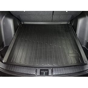 Premium Cargo Liner for Honda CR-V 2023-2024 - 100% Protection - Custom Fit Car Trunk Mat - Easy-to-Wash & All-Season Black Cargo Mat - Laser Measured Trunk Liners for Honda CR V (Upper Deck)