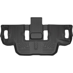 Husky Liners Weatherbeater Floor Mats | Fits 2015-2019 Ford Explorer | 2nd Row, 1-pc Black - 14761