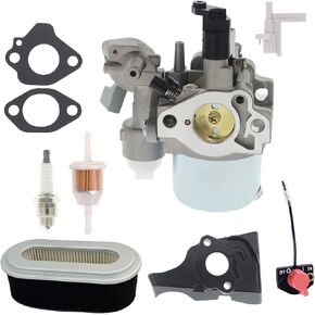 Carburetor for Subaru Robin EX17 EX17D EX170 EX170D SP170 SP17 EX13 6.0HP Engine 277-62301-30 277-62301-50 with 20A-32902-01 Insulator 277-32611-07 Air Filter Kit