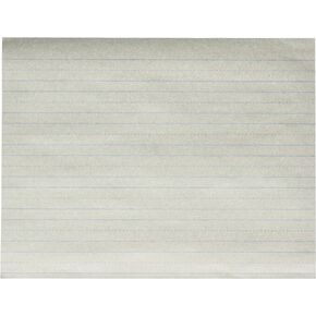 School Smart Skip-A-Line Ruled Writing Paper, 3/4 Inch Ruled Long Way, 11 x 8-1/2 Inches, Pack of 500, White - 085212