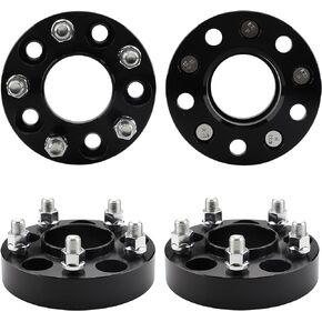 YIZBAP 5X115 Hubcentric Wheel spacers for 2005-2023 300, 2009-2023 Challenger, 2006-2023 Charger, 2004-2009 Magnum, 1.25 inch 5X115 Wheel spacers with 71.5mm Hub bore 14X1.5 Thread Pitch.