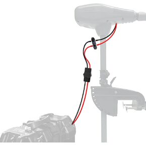 Trolling Motor Battery Quick Connect with Heavy-Duty 8-Gauge Wire and Waterproof Silicone Connectors, Instantly Connect or Disconnect Power from Battery to Equipment, Includes Wrench