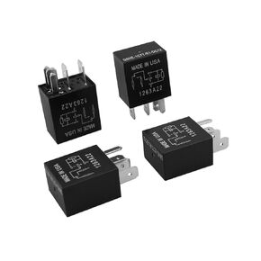4Pcs G8HE-1C7T-R1-DC12 Automobile Relay Plug-in Installation 12VDC 5Pin Relay