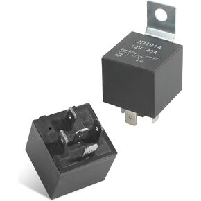2PCS Car Relay,40A Automotive Relays,12V Relay Switch for Car Boat Outboard Motor,Car Accessories Waterproof 5 Pin Relay Auto Relay Switch,Replace 582195,582472,582473,584416,586147,586224