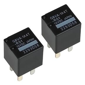 2 Pcs G8VA-1A4T-R01 20A 12VDC 4Pins Automotive Relay （SPST）