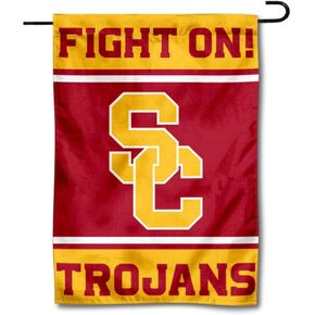 College Flags & Banners Co. USC Trojans Fight On Garden Flag