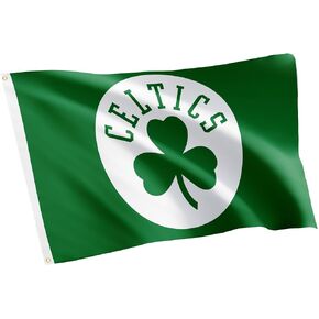 Desert Cactus Boston Celtics Flags Team NBA National Basketball Association 100% Polyester Indoor Outdoor 3x5 feet Flags (Flag K)