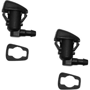 2 حزمة فوهة غسالة الزجاج الأمامي متوافقة مع جيب جراند شيروكي WK2، دودج جراند كارافان، فوهة غسالة دودج دورانجو تحل محل 68269108AA، 55372143AB، 68260443AA in Kuwait