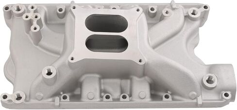 Aluminum Dual Plane Intake Manifold Compatible with Ford Small Block Windsor V8 5.8L 351W Idle-6800 RPM Range Replace# 84023 in Saudi Arabia