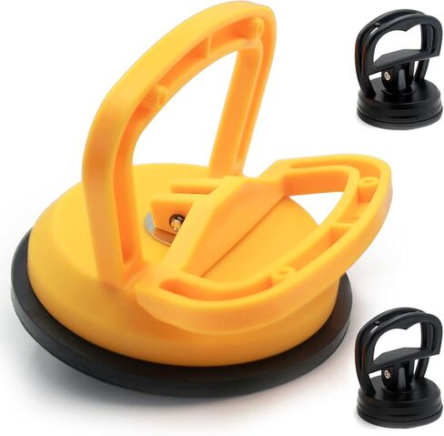 أداة سحب انبعاجات السيارة - مجموعة إزالة انبعاجات الشفط الكبيرة، رافع مقبض زجاجي قوي لإزالة الانبعاجات تلقائيًا، لإصلاح انبعاجات السيارة والبلاط الزجاجي ورفع الجرانيت (3 عبوات) in Kuwait