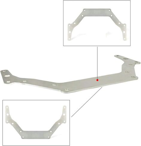 لوحة محول ناقل الحركة لسيارة 1962-Up Chevy TH350 TH400 BOP-to Silver GM Turbo-Hydramatic Transmission 700R/4 in Kuwait