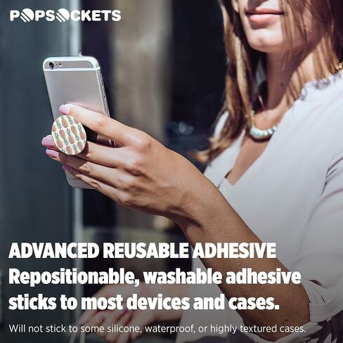 PopSockets: قبضة وحامل قابلان للطي للهواتف والأجهزة اللوحية - نمط الأناناس in Saudi Arabia