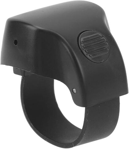 Bluetooth Remote Control Tiktok Page Turner, Camera Remote Shutter Selfie Scrolling Ring Fingertip Clicker for iPhone for Android Phone Tablet (Black) in Saudi Arabia