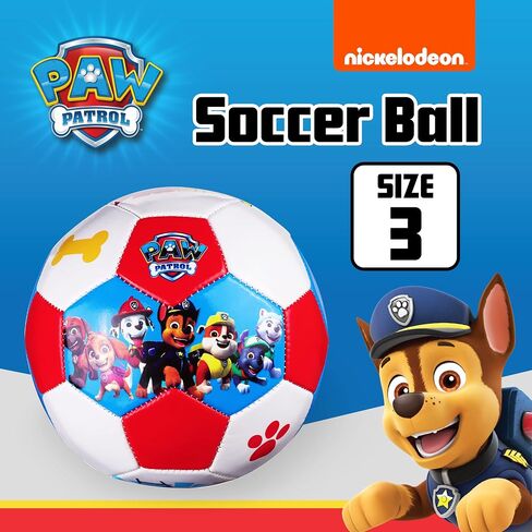 Capelli Sport PAW Patrol Soccer Ball, Youth Kids Indoor Outdoor Soccer Ball for Boys and Girls, Size 3 and Size 5 in Saudi Arabia