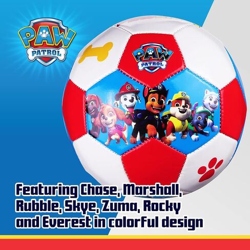Capelli Sport PAW Patrol Soccer Ball, Youth Kids Indoor Outdoor Soccer Ball for Boys and Girls, Size 3 and Size 5 in Saudi Arabia