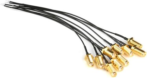 10PCS IPEX to SMA Female Socket Antenna Adapter WiFi GSM 3G GPS 4G Module Connector Pigtail Antenna Extension Cable 15CM in Saudi Arabia