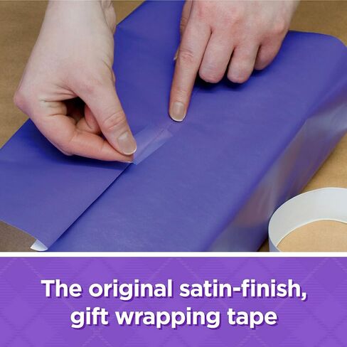 Scotch Gift Wrap Tape, 3 Rolls, The Go-to Tape for The Holidays, 3/4 x 300 Inches, Dispensered (311) in Saudi Arabia