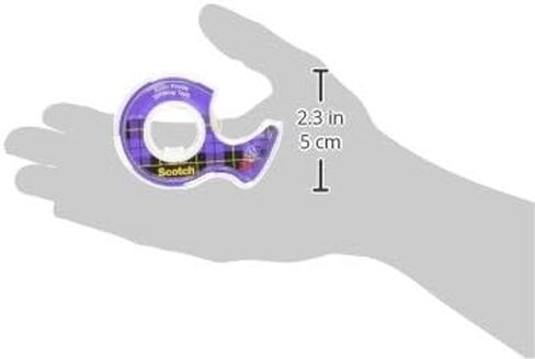 Scotch Gift Wrap Tape, 3 Rolls, The Go-to Tape for The Holidays, 3/4 x 300 Inches, Dispensered (311) in Saudi Arabia
