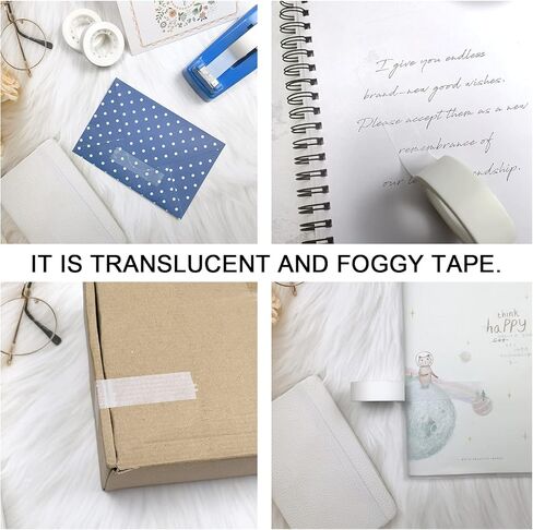 شريط YINUOYOUJIA 16 لفة أبيض، تطبيقات عديدة، مصمم للإصلاح، مثالي للمنزل والمكتب والمدرسة - 3/4 × 1000 بوصة in Kuwait