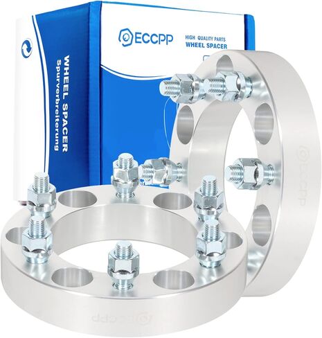 ECCPP 2X 1 بوصة 6x5.5 إلى 6x5.5 فاصل عجلة 6x139.7 مم إلى 6x139.7 مم مسمار على 12x1.5 ترصيع مع 24 صواميل العروة (2) لـ 2008-2012 لـ Ch-evr-olet Colorado لـ GMC Canyon Censor لـ تو-يو-تا 4-عداء FJ كروزر in Saudi Arabia