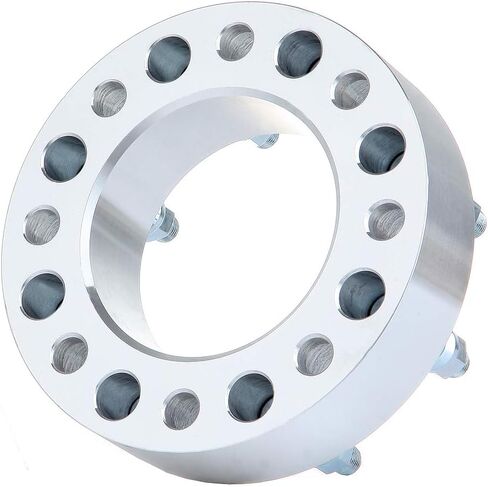 ECCPP 4 قطعة 2 بوصة فواصل العجلات 50 مللي متر 8x6.5 إلى 8x6.5 117 مللي متر CB يناسب 1999-2004 لسييرا 2500 | 2001-2010 يوكون XL 2500 | 1997-2010 لسافانا 2500 3500 in Saudi Arabia