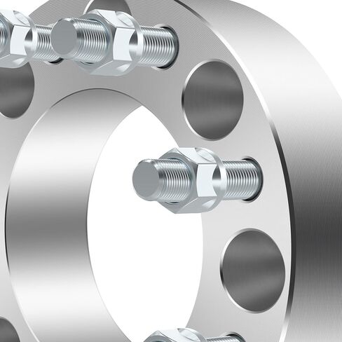 ECCPP 4 قطعة 2 بوصة فواصل العجلات 50 مللي متر 8x6.5 إلى 8x6.5 117 مللي متر CB يناسب 1999-2004 لسييرا 2500 | 2001-2010 يوكون XL 2500 | 1997-2010 لسافانا 2500 3500 in Saudi Arabia