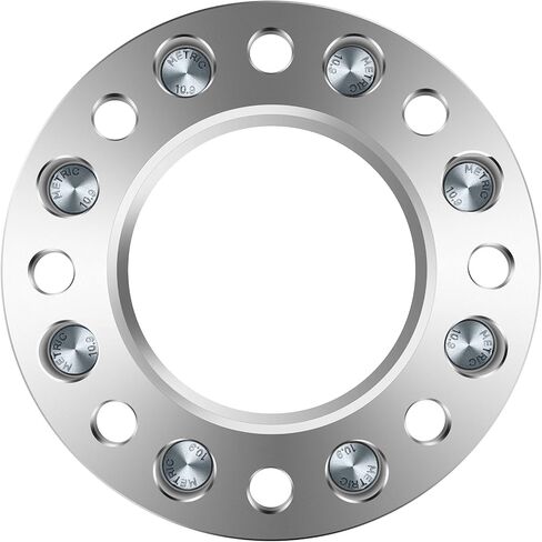 ECCPP 4 قطعة 2 بوصة فواصل العجلات 50 مللي متر 8x6.5 إلى 8x6.5 117 مللي متر CB يناسب 1999-2004 لسييرا 2500 | 2001-2010 يوكون XL 2500 | 1997-2010 لسافانا 2500 3500 in Saudi Arabia