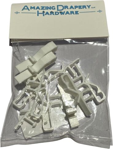 Amazing Drapery Hardware 10 Pack Hidden Valance Clips for Wood or Fauxwood Blinds in Saudi Arabia