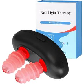 Colds Red Light Nasal Therapy Device, Red Light Nasal Therapy Instrument, Red Light Nasal Therapy for Nose, Nasal Soothing Device