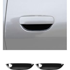غطاء مقبض الباب غطاء القطع ل Dodge Challenger 2015 + Door Bowl Scratch Protector Cover Expensions ، Black