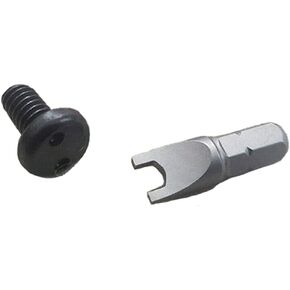 Black Stainless Anti Theft Snake Bolt Replacement for Harley Seat Mounting to Rear Accessories for Motorcycle Car Tuning