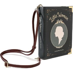 Literary Book Purse Collection – Classic Novel-Inspired PU Leather Crossbody Bags, Perfect Gift for Book Lovers