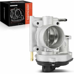 A-Premium Electronic Throttle Body Compatible with Mazda 6 2003-2008, 3.0L - Replace# AJ5713640A, AJ5713640B