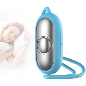 Sleep Aid Device, Micro-Current Sleep Instrument Anxiety Device, Portable Rechargeable Sleep Aid for Anxiety and Insomnia (Blue)