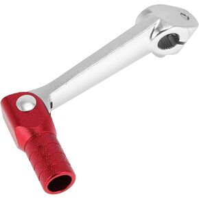 Folding Motorcycle Gear Shifter Lever for Bosuer M5 Aluminum Alloy Pedal Shift Lever Arm Siver Tone Lever Blue Head