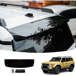 JYCDC Rear Roof Spoiler Wing Compatible Land Cruiser J250 LC250 2024 2025 Accessories Glossy Black Roof Spoiler
