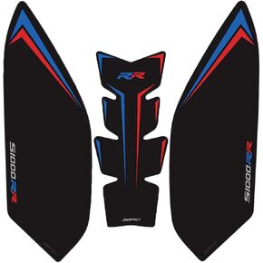 TZMAPU Compatible With S1000R S1000RR,Motorcycle Tank Protector,Non-slip Fuel Tank Sticker Kit Rubber Protective Pads Motorcycle AccessoriesAccessories